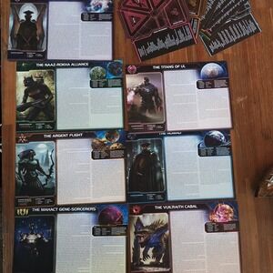 Twilight Imperium: Fourth Edition faction sheets